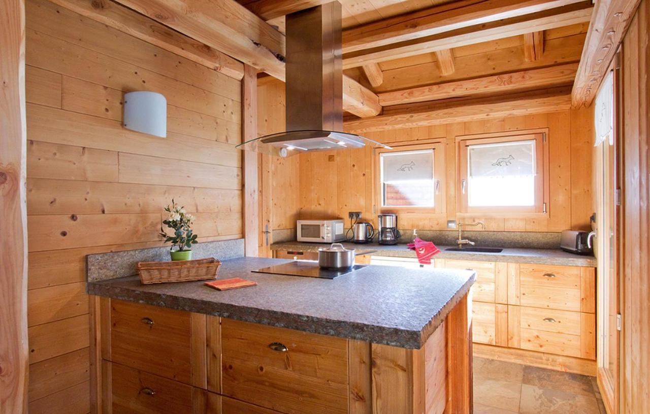 Odalys Chalet Le Renard Lodge 莱德萨阿尔卑斯 外观 照片
