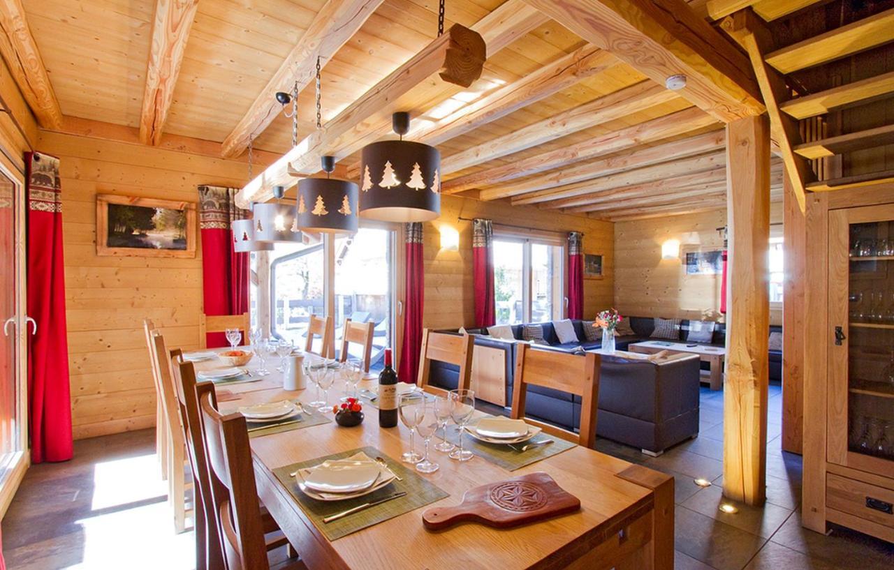 Odalys Chalet Le Renard Lodge 莱德萨阿尔卑斯 外观 照片